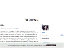Tablet Screenshot of lostinyouth.blogg.se