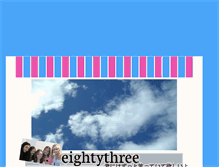 Tablet Screenshot of eightythree.blogg.se