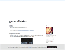 Tablet Screenshot of gadiumlibertas.blogg.se