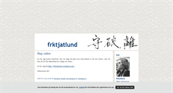 Desktop Screenshot of frktjatlund.blogg.se