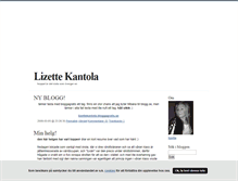 Tablet Screenshot of lizetty.blogg.se