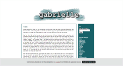 Desktop Screenshot of gabrielle.blogg.se