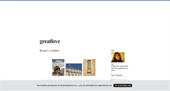 Desktop Screenshot of greatlove.blogg.se