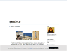 Tablet Screenshot of greatlove.blogg.se