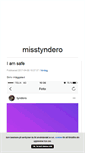 Mobile Screenshot of misstyndero.blogg.se
