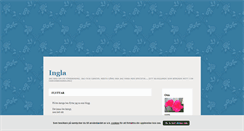 Desktop Screenshot of ingla.blogg.se