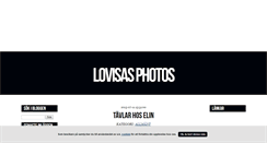 Desktop Screenshot of lovisaphotos.blogg.se