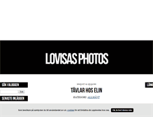 Tablet Screenshot of lovisaphotos.blogg.se