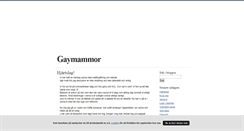 Desktop Screenshot of gaymammor.blogg.se