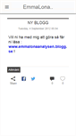 Mobile Screenshot of emmalona.blogg.se