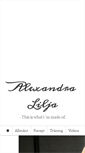 Mobile Screenshot of alexandralilja.blogg.se