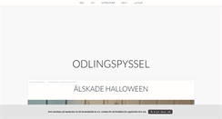Desktop Screenshot of odlingspyssel.blogg.se