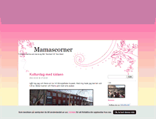 Tablet Screenshot of mamascorner.blogg.se