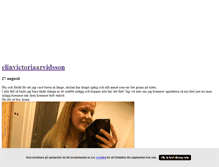 Tablet Screenshot of elinvictoriaarvidsson.blogg.se