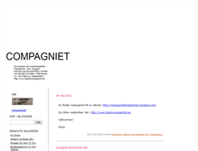 Tablet Screenshot of compagnietihassleholm.blogg.se