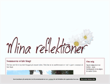 Tablet Screenshot of minareflektioner.blogg.se