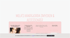 Desktop Screenshot of melas.blogg.se