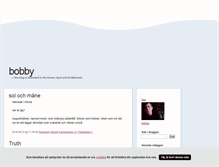 Tablet Screenshot of bobby.blogg.se