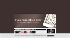 Desktop Screenshot of fyrarumochenalkov.blogg.se