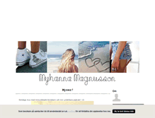 Tablet Screenshot of myhannamagnusson.blogg.se