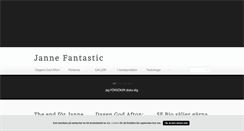 Desktop Screenshot of jannefantastic.blogg.se