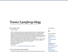 Tablet Screenshot of dagaz.blogg.se