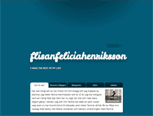 Tablet Screenshot of flisanfeliciahenriksson.blogg.se