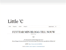 Tablet Screenshot of carolalittlec.blogg.se