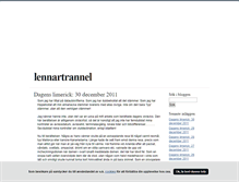 Tablet Screenshot of lennartrannel.blogg.se