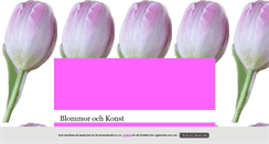 Desktop Screenshot of blommorochkonst.blogg.se