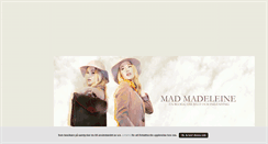Desktop Screenshot of madmadeleine.blogg.se
