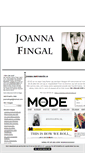Mobile Screenshot of joannafingal.blogg.se