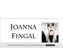 Tablet Screenshot of joannafingal.blogg.se