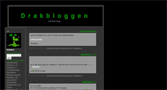 Desktop Screenshot of drakbloggen.blogg.se