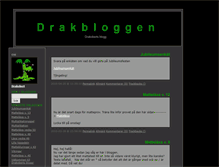 Tablet Screenshot of drakbloggen.blogg.se