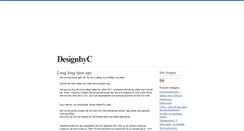 Desktop Screenshot of designbyc.blogg.se