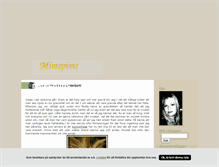 Tablet Screenshot of mimspims.blogg.se