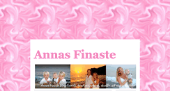 Desktop Screenshot of annasfinaste.blogg.se