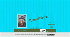 Desktop Screenshot of mikosallskapet.blogg.se