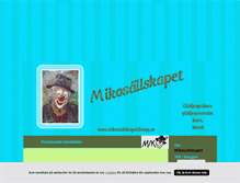 Tablet Screenshot of mikosallskapet.blogg.se