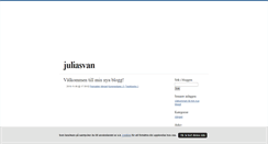 Desktop Screenshot of juliasvan.blogg.se