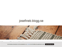 Tablet Screenshot of josefineb.blogg.se