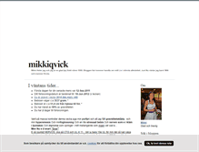 Tablet Screenshot of mikkiqvick.blogg.se