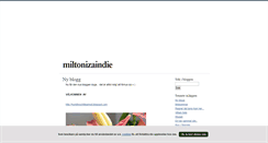 Desktop Screenshot of miltonizaindie.blogg.se