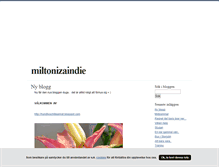 Tablet Screenshot of miltonizaindie.blogg.se