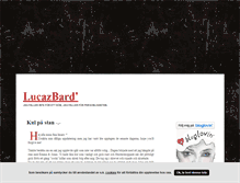 Tablet Screenshot of lucazbard.blogg.se