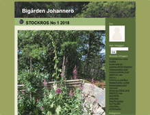 Tablet Screenshot of johannero.blogg.se