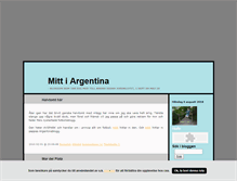 Tablet Screenshot of mittiargentina.blogg.se