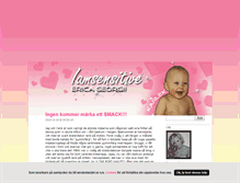 Tablet Screenshot of iamsensitive.blogg.se