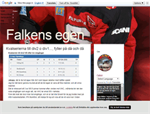Tablet Screenshot of falkensegen.blogg.se